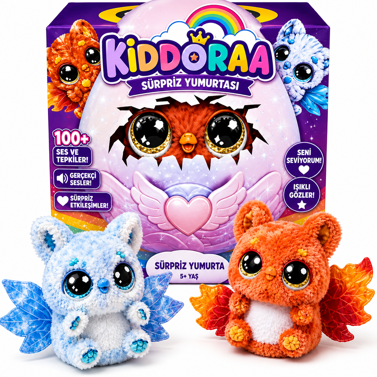 Kiddoraa Sürpriz Yumurtası 🐣 – Sevimli ve Eğlenceli Oyuncak ⭐