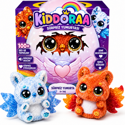 Kiddoraa Sürpriz Yumurtası 🐣 – Sevimli ve Eğlenceli Oyuncak ⭐
